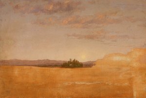Landskapsskisse av Thomas Cole